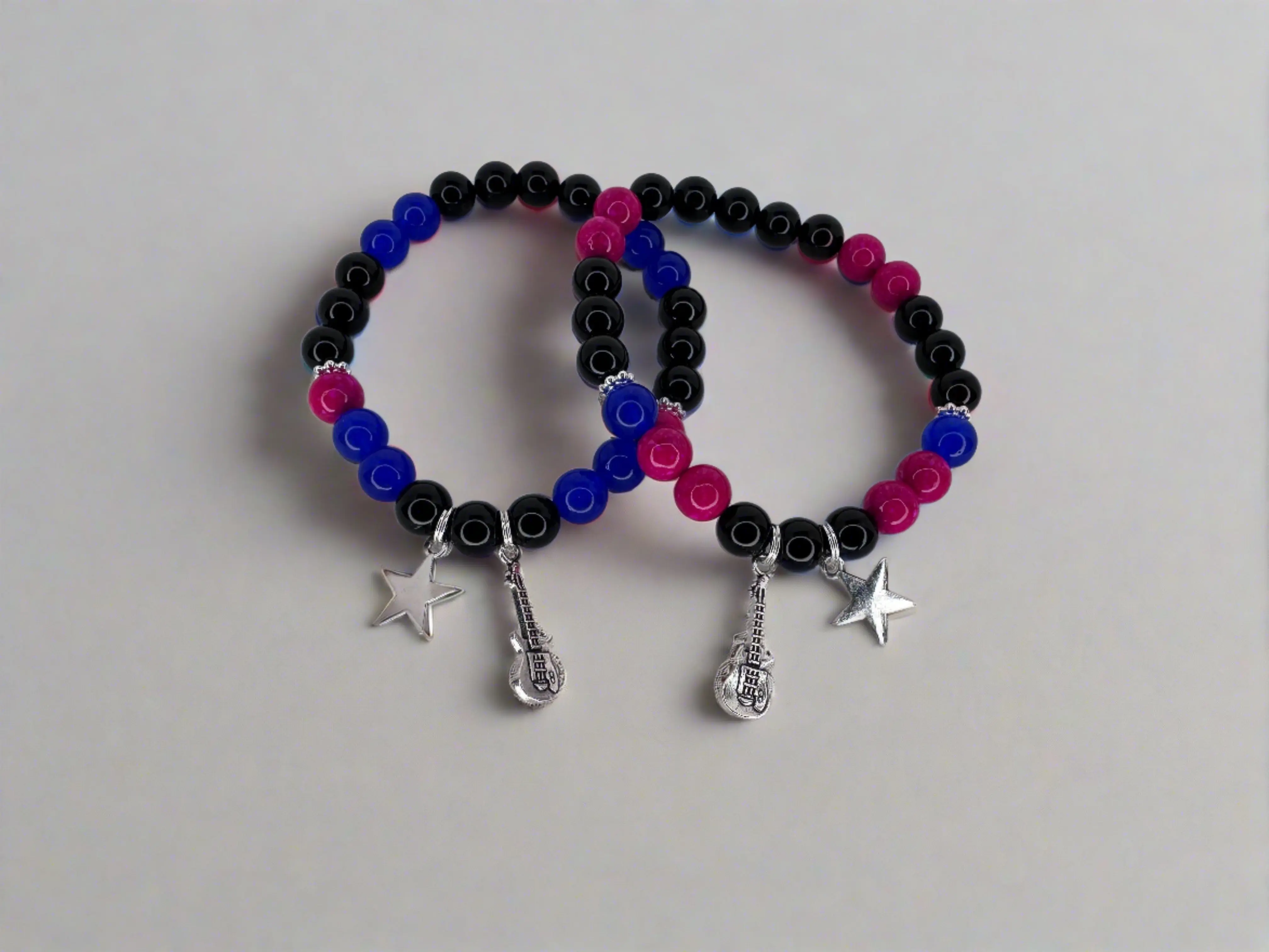 Unisex TV Girl Inspired Bead Bracelet Set