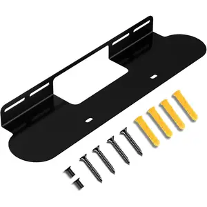Sound bar Mount for Sonos Beam Wall Mount- Heavy Duty Wall Bracket Mount for Sonos Beam Gen 1 & Gen 2 Mounting Bracket for Space Saving, Black