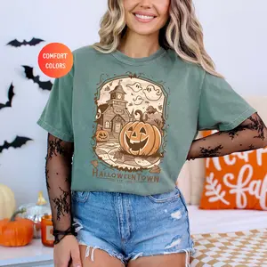 Halloweentown Est 1998 Comfort Colors Shirt University Fall Halloween Shirt