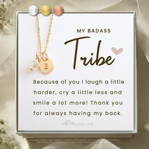 Tribe Necklace Friendship Gift Find Your Tribe Girl Gang Gift Bestie Necklace Gift  badass tribe Tribe Jewelry squad gift Small Group gift