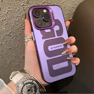 Cool Pink Purple God Pattern TPU laser technology phone case suitable for iPhone 17 16 15 14 13 12 11 Samsung Galaxy S25 S24 S23 S22 anti drop phone case
