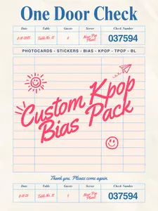 CUSTOM BIAS PACK | Photos, Stickers | Nour Pop Planet