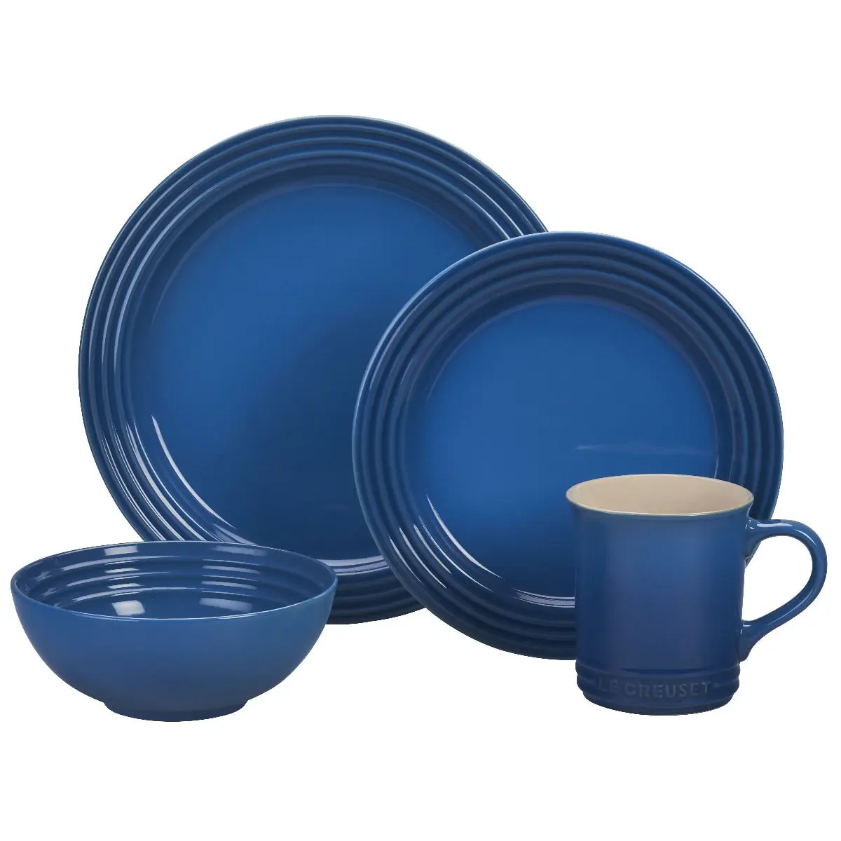 Le Creuset Vancouver 16-Piece Dinnerware Set | Marseille Blue