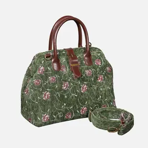 Climbing Rose Carpet Handbag Purse