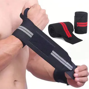 Fitness Wrist Strap, 1 Count Adjustable Wrist Wrap for Men & Women, Compression Wrapping Wrist Support for Weightlifting, Push Up, Strength Training, Fitness Training Straps