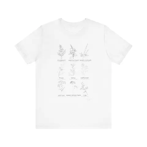 Herbs for Reproductive Freedom Unisex Jersey Short Sleeve Tee