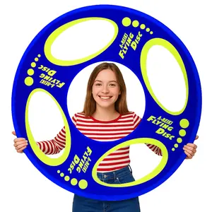 Giant Flying Disc Soft, Foldable & Floats in Air - Encourage Outdoor Play & Family Fun - Great for Kids, Parent-Child Interaction, and School Activities