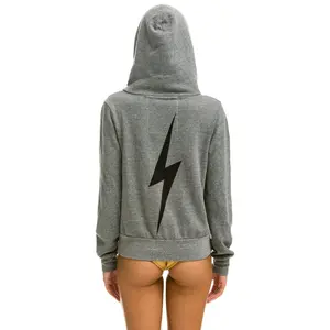BOLT HOODIE - HEATHER GREY