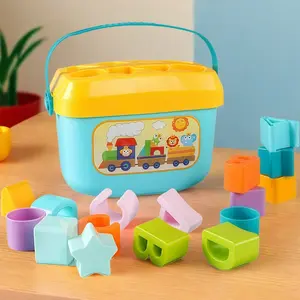 Baby Toys Shape Sorting Learning Blocks Toddler Toys And Garden Building Toys, ABC And Shape Building Blocks, Sorting Shapes Game, montessori toys, Multi Activity Playset, travel toys, pool toys, bath toys