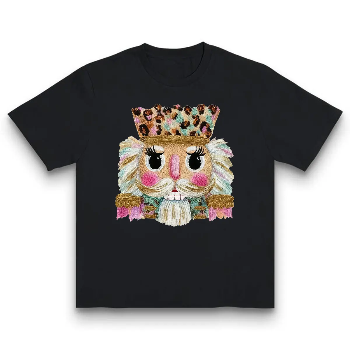 Glamorous Nutcracker T-Shirt 'NLB' Made In USA For Women For Men [180G 100% cotton, lightweight and breathable, soft and comfortable]