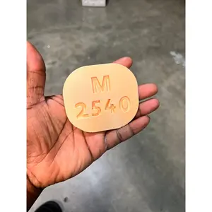 Giant Novelty Metha done Tablet Plastic 3D Printed