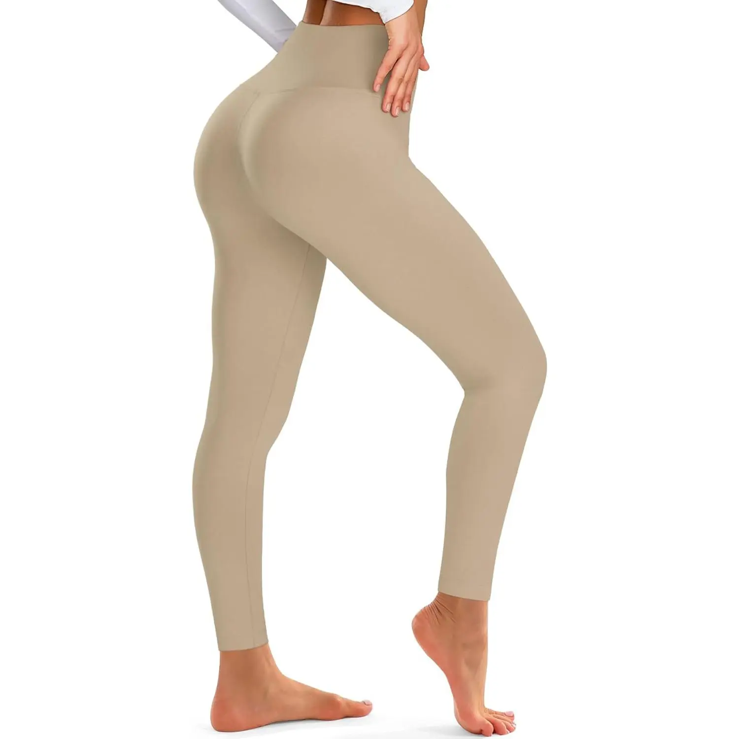 Leggings for Women - High Waisted Full Length Buttery Soft Yoga Pants for Workout Athletic Daily