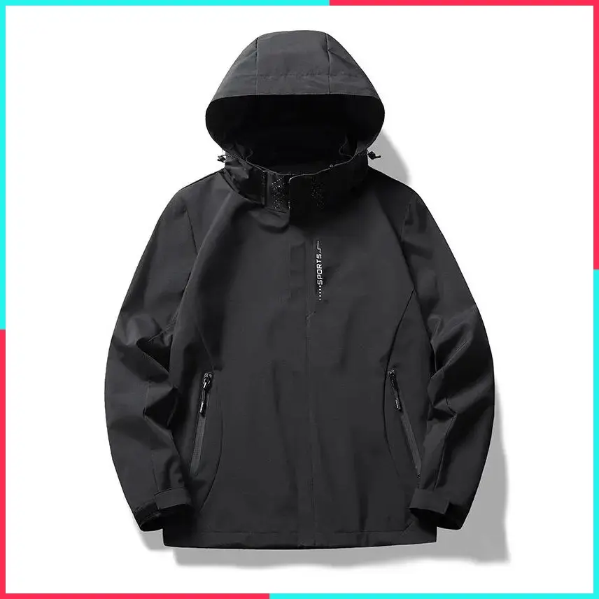 Warm Waterproof Ski Jacket for Men & Women - Winter Windbreaker with Hood for Snowboarding, Hiking & Outdoor Sports
