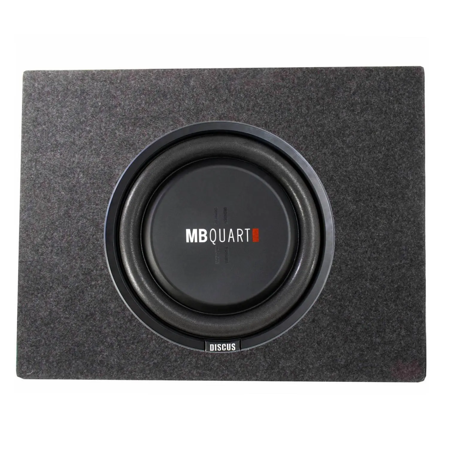 MB Quart 400 Watt 12 Inch Shallow Subwoofer + Q Power Slim Sub Car Box Enclosure MB Quart 400 Watt 12 Inch Shallow Subwoofer + Q Power Slim Sub Car Box Enclosure
