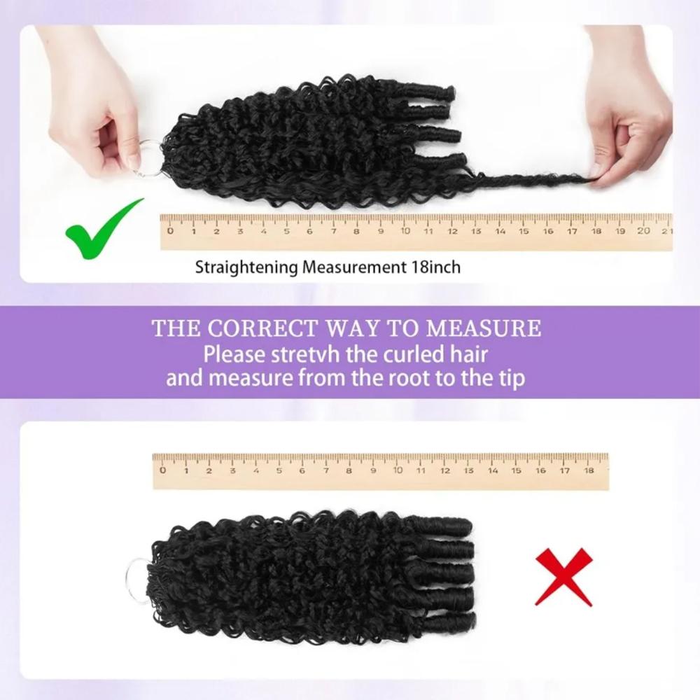 [HOT] Burmese Curly Crochet Hair Human Hair Extensions Miracle Knots Pre-Separated 50g/Pack (32-38 Strands Per Pack）– Knotless Boho Braids, 4-5 Packs for Full Head, Multiple Curly & Wave Textures Protective Hairstyles For Black Women