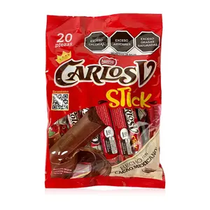 Nestle Carlos V Stick Chocolate 20 Count