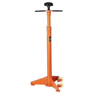 VEVOR Underhoist Support Stand, 3/4 Ton Capacity Under Hoist Jack Stand, Lifting from 38.4 to 75.4 in, Bearing Mounted Spin Handle, Self-Locking Threaded Screw, Two Wheels, Support Vehicle Components, Automotive Maintenance Tools, Car Repair Tools
