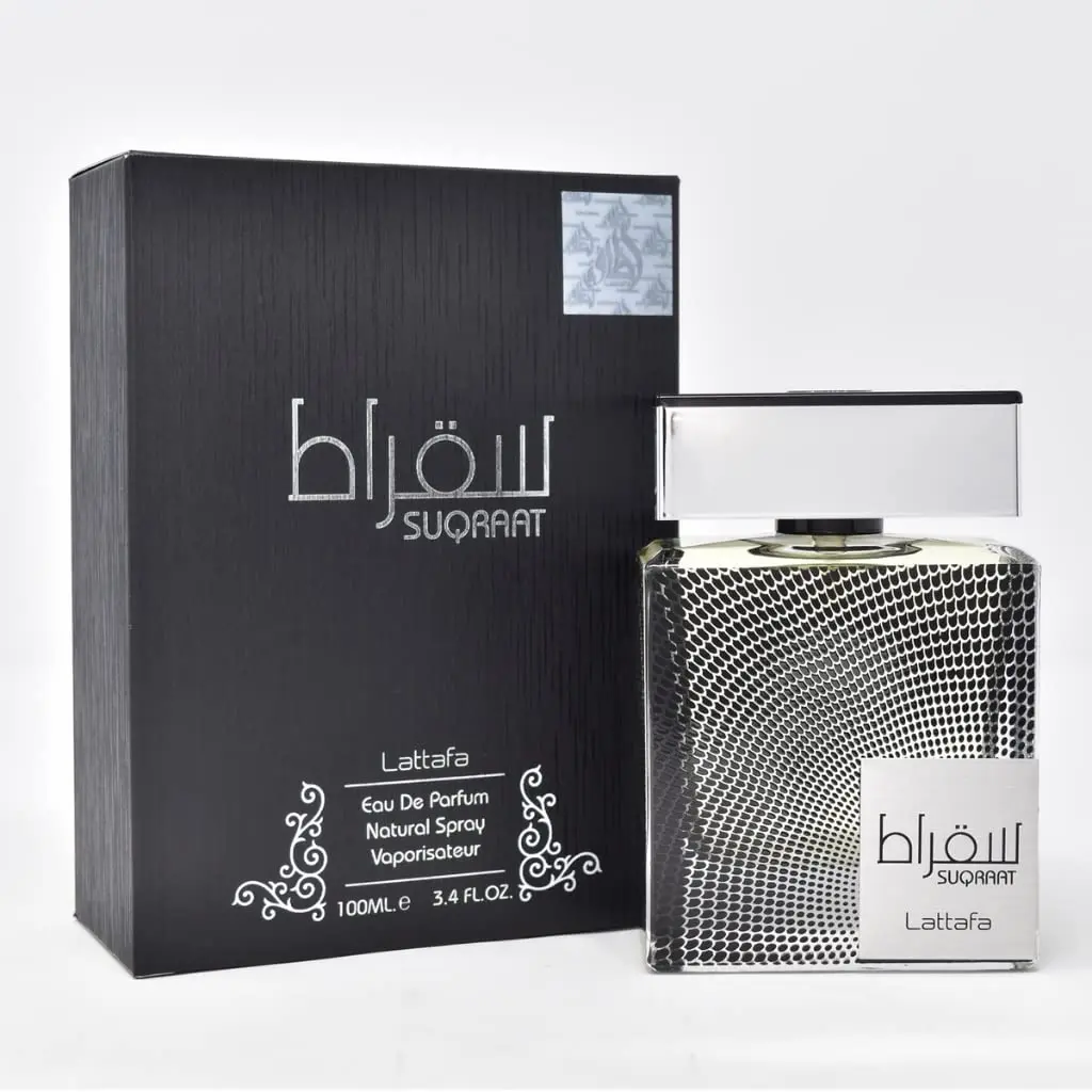 Lattafa Suqraat Eau De Parfum Spray 3.4 FL.OZ for Men Lattafa Suqraat Eau De Parfum Spray 3.4 FL.OZ for Men