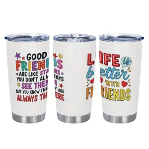 Gifts for Friends Female - Friendship Gifts for Women Friends - Bestie Gift for Women - Best Friend Birthday Ideas for Friendship - Gift for Friend Female - 20oz Stainless Steel Tumbler, Coffee Travel Mug, Fathers Day Gift, Teacher Appreciation Gifts