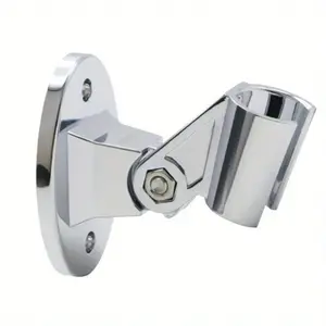 1PC Adjustable Shower Bracket Fixed Base Universal Wall MountedShower Head Holder Handheld Sprayer Fixed Base Support For Bathroom