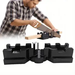 2 in 1 Woodworking Measuring & Cutting Tool, Portable Durable Plastic Woodworking Tool, Precise Cutting Tool, DIY Tool for Woodworking & Home