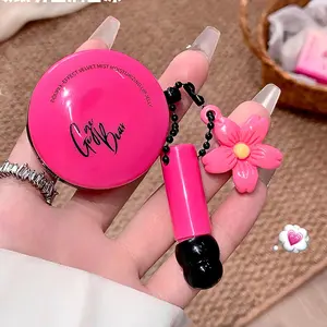 Gogo Little Bear Dual-Effect Velvet Mist Moisturizing Lip Gloss - Frozen Hydration, Prevents Chapped Lips, Colorful Finish