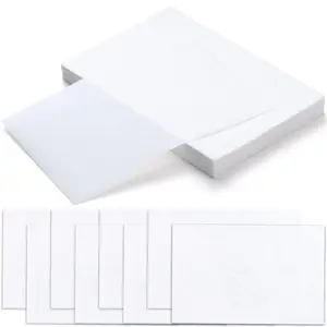 100pcs Heat-Resistant Disposable White Perm Paper for Hair Perm Curling for Salon Shop