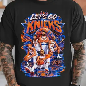 Let's Go Knicks Basketball T-shirt – Game Day Shirt 4WCW1