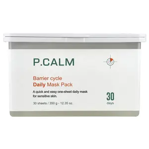 P.CALM Barrier Cycle Daily Beauty Mask Pack , 30 Sheets, 12.35 oz (350 g)