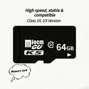 Professional U3 Class 10 Micro SD Card for Nintendo Switch Steam Deck, High Speed 128GB 64GB 32GB MicroSDXC Flash Memory Card for Dash Cam Security Camera 4K Video Recording, Universal Storage Saver, Cool Useful Tech Present Gifts for Men Teens Dad