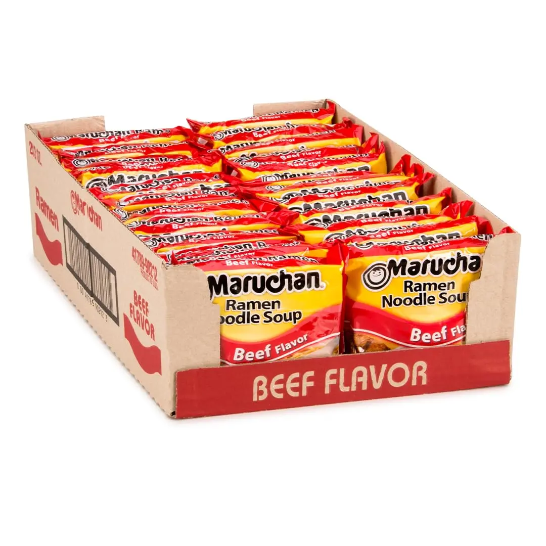 Instant Ramen Noodles, Ready to Eat Meals, 3 Oz, 24 Count