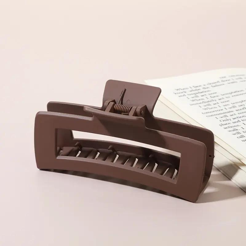 Square dark brown 13cm