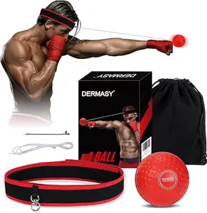 Upgraded Boxing Reflex Ball, Boxing Training Ball with Headband Perfect for Reaction, Punching Speed, Fight Skill, Fitness, Newst Boxing Equipment