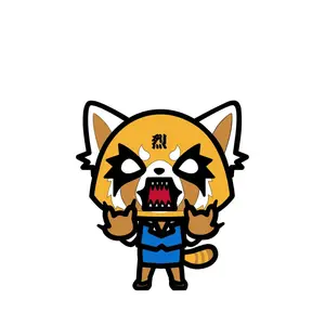 Sanrio Angry Aggretsuko FiGPiN Enamel Pin #484