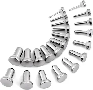 Precise Dimensions Set Stainless Steel O-Ring Ear Plugs Tunnels Gauges Stretcher Piercings Kit