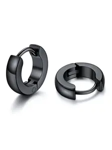 Trendy Stainless Steel Earrings Set, Surgical Steel Earrings, Hypoallergenic Men's Fashion Jewelry, Simple Minimalist Design, All Season Wear