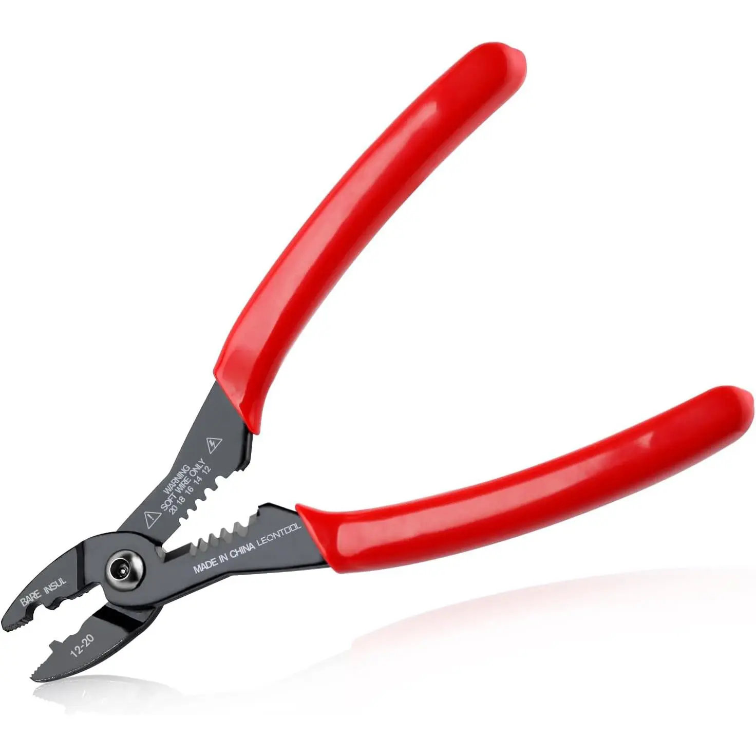 4-in-1 Multi Purpose Electricians Pliers with Wire , Crimper, Gripper, Stripper| 7" Compact Wire Stripper| Professional Wire Crimping Tool for 12-20 AWG Insulated & Non-Insulated Wires