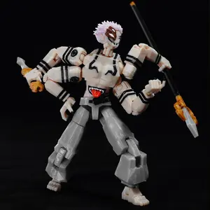 3D Printed Jujutsu Kaisen Ryomen Heian Sukuna King Of Curses Multi-Jointed Shapeshift Toys Action Figures Model Ornaments Gifts