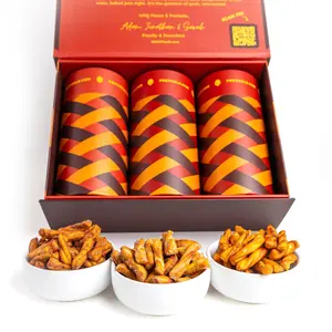 Pretzel Sweet Tooth Collection Gift Box - Satisfy Sweet Cravings - Salted Honey Butter, Sea Salt Caramel, Buttered Cinnamon Sugar Pretzels
