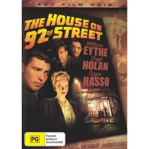 The House on 92nd Street  [DVD Video Disc] Australia - Import, NTSC Region 0