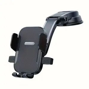 Universal Suction Cup Car Phone Holder, Adjustable Dashboard Cell Phone Mount, Rotatable Design Car Phone Holder for Most Smartphones, Car Phone Stand