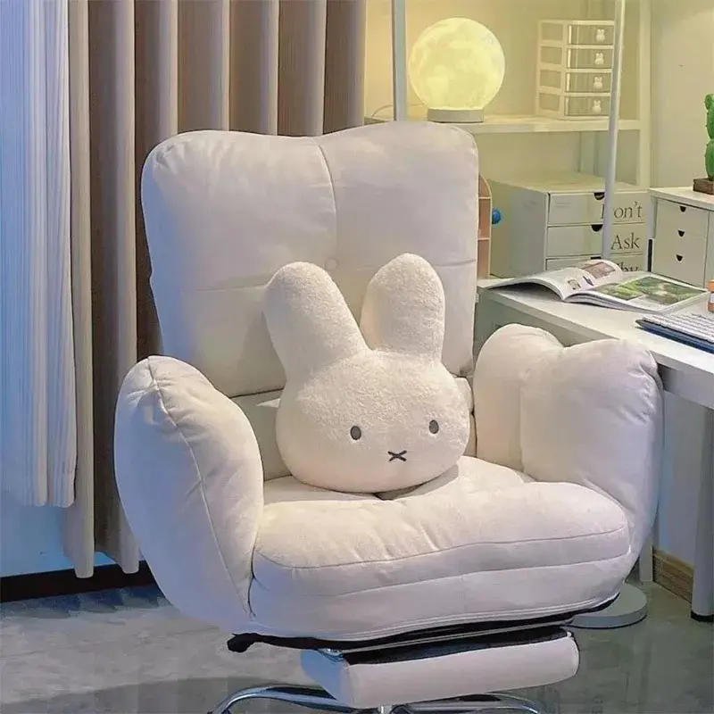 Cute Bunny Plush Pillow Soft Stuffed Animal Cushion Cozy Bed Sofa Decor Gift