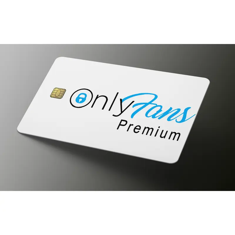 OnlyFans Premium Credit-Debit Card Stickercover Sheet - 1 Reusable Skin, Water Resistant, Modern Design, None-Scratch Protection, For Personalizing Payment Cards