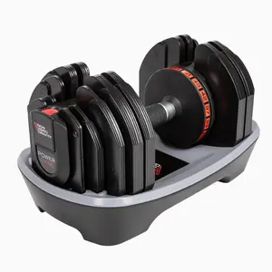 Powerdyne Adjustable 55Lbs Dumbbell - Coal (Single)