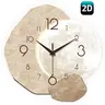 Creative Moon-Design Modern Silent Wall Clock, Decorative Clock for Home, Living Room, Bedroom & Office