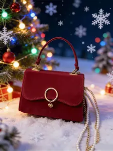 Women's Wedding Handbag Bridal Bag High-End Bride Purse Stylish Chain Crossbody Bag, Elegant and Versatile for Weddings