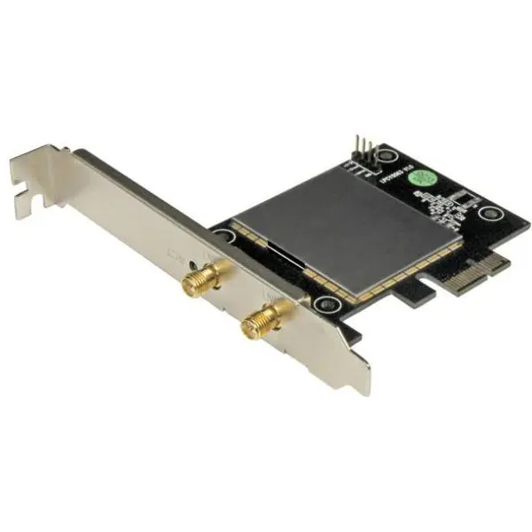 Startech ST-PEX433WAC11 AC600 Dual-Band WiFi Ethernet Network Card, PCI Express Wireless-AC Adapter for Desktop PC (PCI Express Slot, 2.4GHz & 5GHz, Standard Profile, 0.35 lbs)