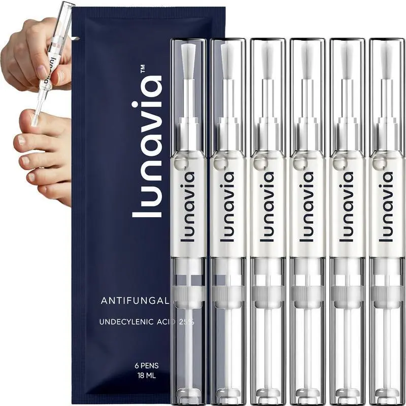 Lunavia 25% Undecylenic Acid Antifungal Pen, Maximum Strength Treatment for Athlete’s Foot, Jock Itch and Ringworm
