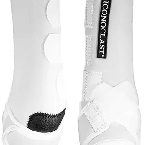 Hind Leg- White- Iconoclast Orthopedic Support Boots – Support and Protection, Equine Performance Gear
