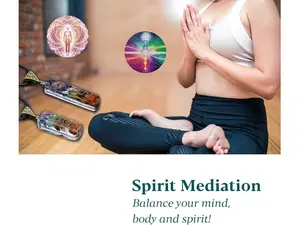 Crystals and Healing Stones Kit,Healing Crystals Set,7 Orgone Chakra Crystals Stones Orgone Pendants,Orgonite Chakra Necklace Yoga Spiritual Healing （Set of 2）